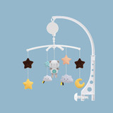 Crib Mobile To Bed Baby  Music Box Bell Toy