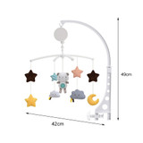 Crib Mobile To Bed Baby  Music Box Bell Toy