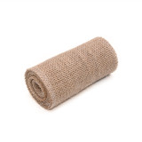 2M Natural Jute Burlap Hessian Ribbon Rolls Vintage Rustic Decoration
