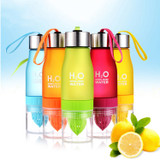 Lemon Juice Water Bottle Fruit Infuser - 22 OZ & BPA Free
