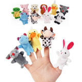 Finger Puppet Plush Toys 10pcs set