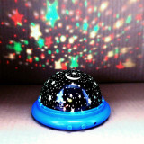 LED Star Moon Rotating Projector Nightlight Lamp