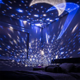 LED Star Moon Rotating Projector Nightlight Lamp