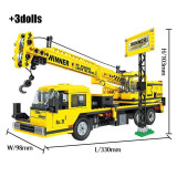 Construction Vehicle City Engineering Building Blocks