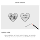 Christmas Wishes 925 Sterling Silver Charm