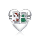 Christmas Wishes 925 Sterling Silver Charm