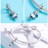 Cute Boy 925 Sterling Silver 925 Sterling Silver Charm