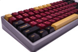 Red Tachi 166 Double Shot PBT MX Keycap Set