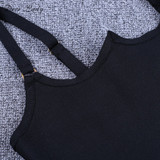 Womens Dress Spaghetti Strap Bandage Party Sexy Bodycon Club Dress