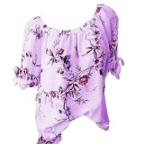 Plus Size 5XL Summer Tops For Womens Tops and Blouses 2019  Ladies Top Vintage Floral Print Long Sleeve Blouse Woman Clothes