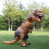 Inflatable t-rex costume