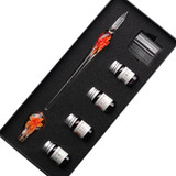 Handmade Crystal Glass Pen Set Handmade Crystal Glass Pen Set