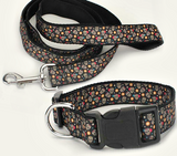 Sugar Skull Dog Collar and Leash Bundle Sugar Skull Dog Collar and Leash Bundle