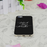 Black Lives Matter Cell Phone Case For Apple iPhone