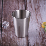 230ml 350ml 500ml 304 stainless steel rimmed beer cup shot glass tumbler cup custom logo office coffee mug
