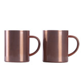 Large capacity 304 stainless steel beer cup with handle mugs
