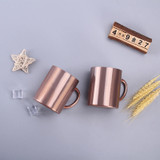 Large capacity 304 stainless steel beer cup with handle mugs