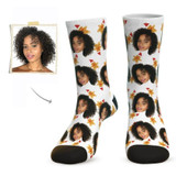 Custom Gingerbread Socks - Perfect Christmas Sock Exchange Idea