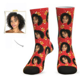 Custom Gingerbread Socks - Perfect Christmas Sock Exchange Idea