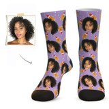 Custom Gingerbread Socks - Perfect Christmas Sock Exchange Idea