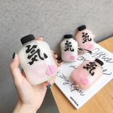 Japanese Peach Soda Premium AirPods Pro Case Shock Proof Cover