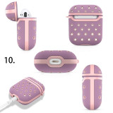 Silicone Dotted Colors Airpods Case Cover