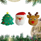 3D Santa Claus Premium AirPods Case Shock Proof Cover