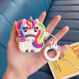 Cute 3D Rainbow Unicorn Premium AirPods Case Shock Proof Cover