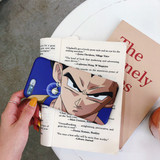 Dragon Ball Z Vegeta Soft Cover iPhone Case for 6 6s 7 8 Plus X XS XR XSMax