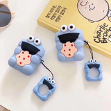 Sesame Street 'Baby Cookie Monster' Premium AirPods Case Shock Proof Cover