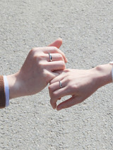 Romantic High Polished Tungsten Wedding Rings Set with CZ Stones for Couples 3.5mm/5mm Width Free Shipping Size 5-12