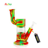 Robo Silicone Glass Water Pipe