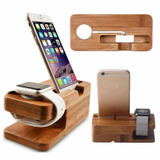 2 in 1 Wooden Charging Dock