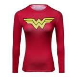 Women Comic Characters Compression T-Shirt
