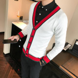 Men's knitted cardigan