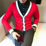 Men's knitted cardigan
