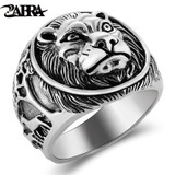 925 Silver Vintage Lion Ring