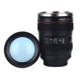 Camera Lens Shape Cup Coffee Tea (Travel Mug Stainless Steel Vacuum Flasks)