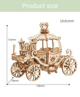 Pumpkin Cart 3D Wooden Puzzle