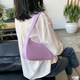 Vintage Retro Totes Bags For Women Fashion Handbag Soft Leather Female Small Subaxillary Bag Casual Retro Mini Shoulder Bag