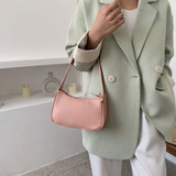 Vintage Retro Totes Bags For Women Fashion Handbag Soft Leather Female Small Subaxillary Bag Casual Retro Mini Shoulder Bag