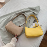 Vintage Retro Totes Bags For Women Fashion Handbag Soft Leather Female Small Subaxillary Bag Casual Retro Mini Shoulder Bag
