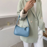 Vintage Retro Totes Bags For Women Fashion Handbag Soft Leather Female Small Subaxillary Bag Casual Retro Mini Shoulder Bag