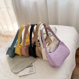 Vintage Retro Totes Bags For Women Fashion Handbag Soft Leather Female Small Subaxillary Bag Casual Retro Mini Shoulder Bag