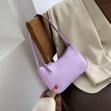 Vintage Retro Totes Bags For Women Fashion Handbag Soft Leather Female Small Subaxillary Bag Casual Retro Mini Shoulder Bag