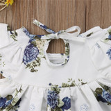 Floral Blouse and Bloomer