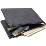 Small Wallet Men Money Purse Coin Bag Zipper