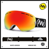 Professional Ski/snowboard Goggles with Double Lenses, UV400 filtering & Antifog!