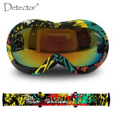 Detector Kids Anti-Fog UV400 Ski Goggles (FREE Case/bag/cloth)