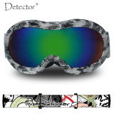 Detector Kids Anti-Fog UV400 Ski Goggles (FREE Case/bag/cloth)